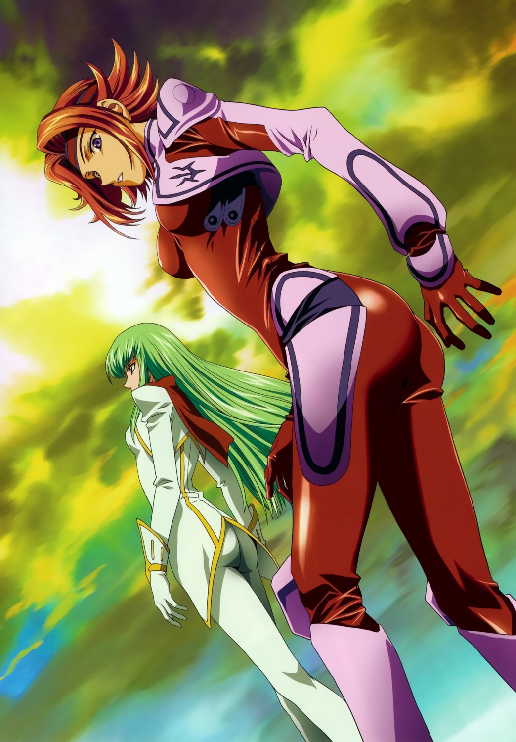 bodysuit c.c. code_geass kallen_stadtfeld kawarajima_koh scanning_artifacts