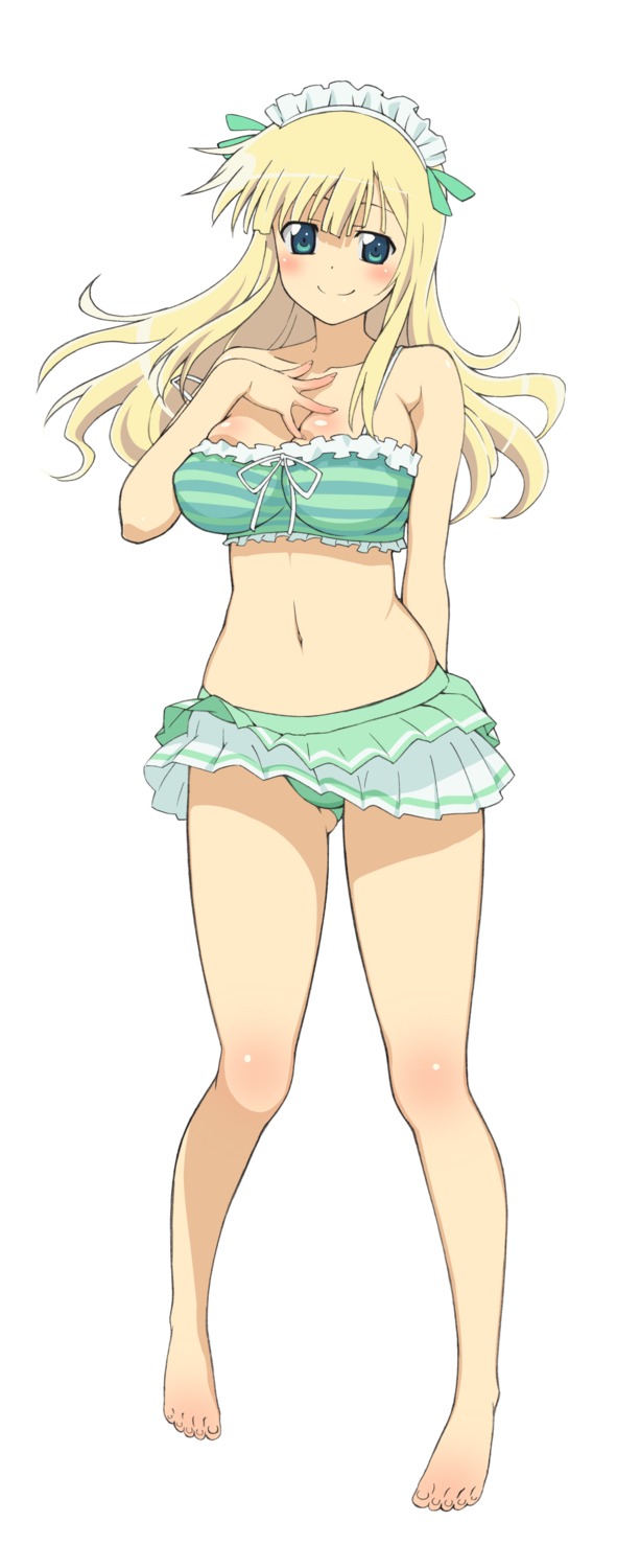 bikini cleavage senran_kagura swimsuits torii_takashi yomi_(senran_kagura)