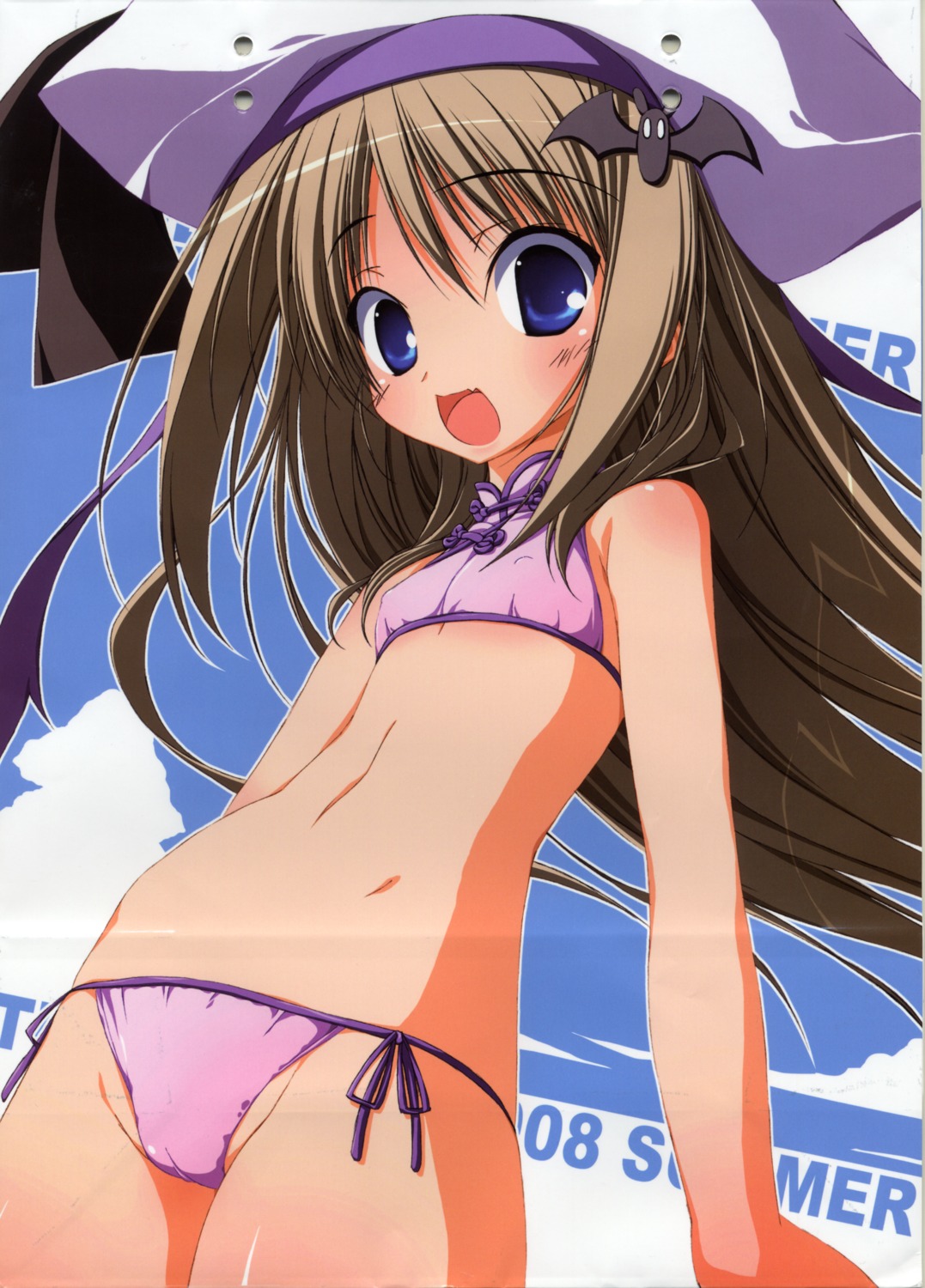 bikini cameltoe crease little_busters! noumi_kudryavka suzuri swimsuits tennenseki