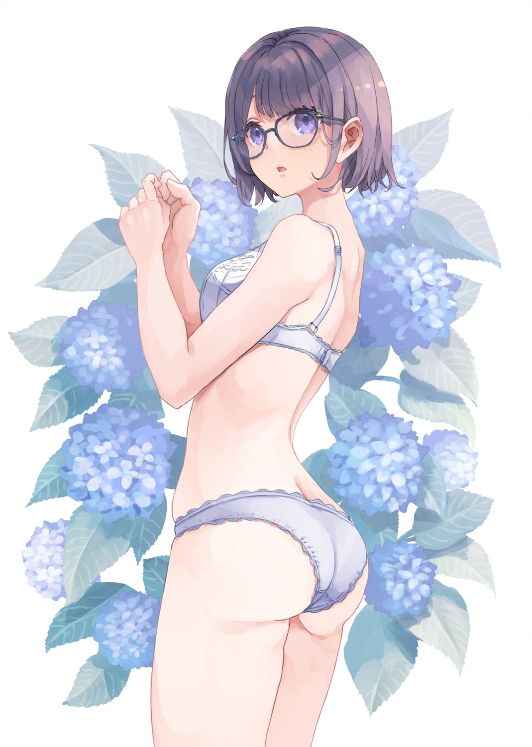 akira_(mr_akira) ass bra megane pantsu