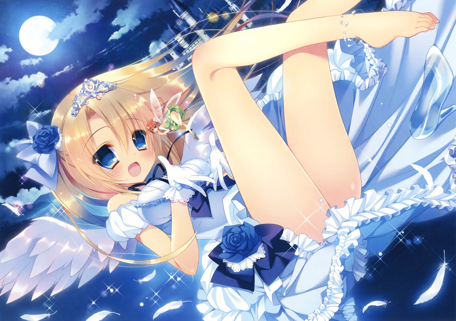 dress fairy feet nanaca_mai wings