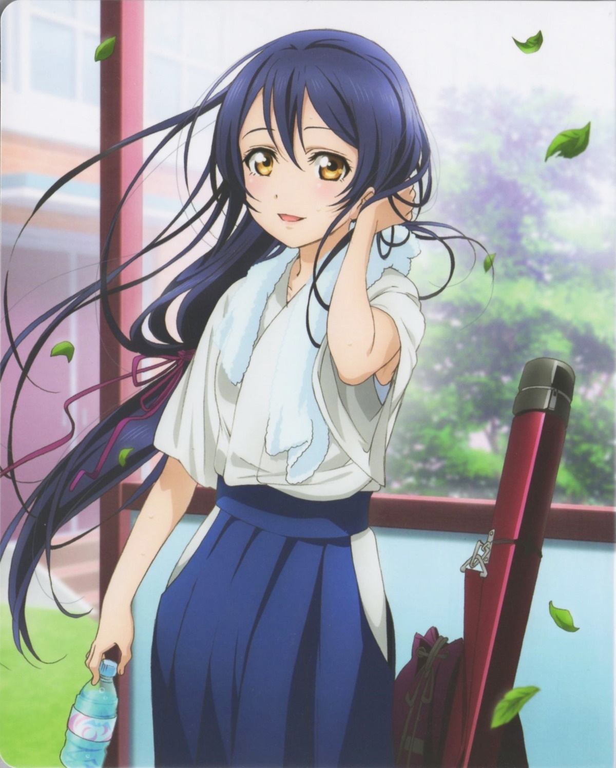 disc_cover japanese_clothes love_live! nishida_asako sonoda_umi