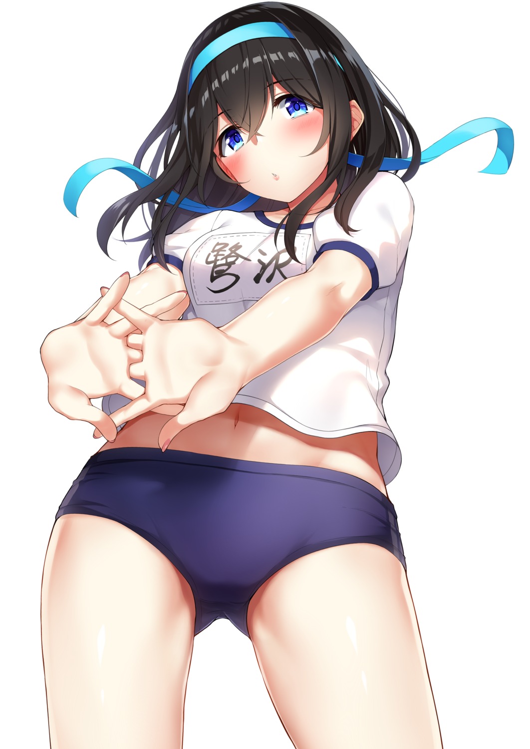 buruma go-1 gym_uniform sagisawa_fumika the_idolm@ster the_idolm@ster_cinderella_girls