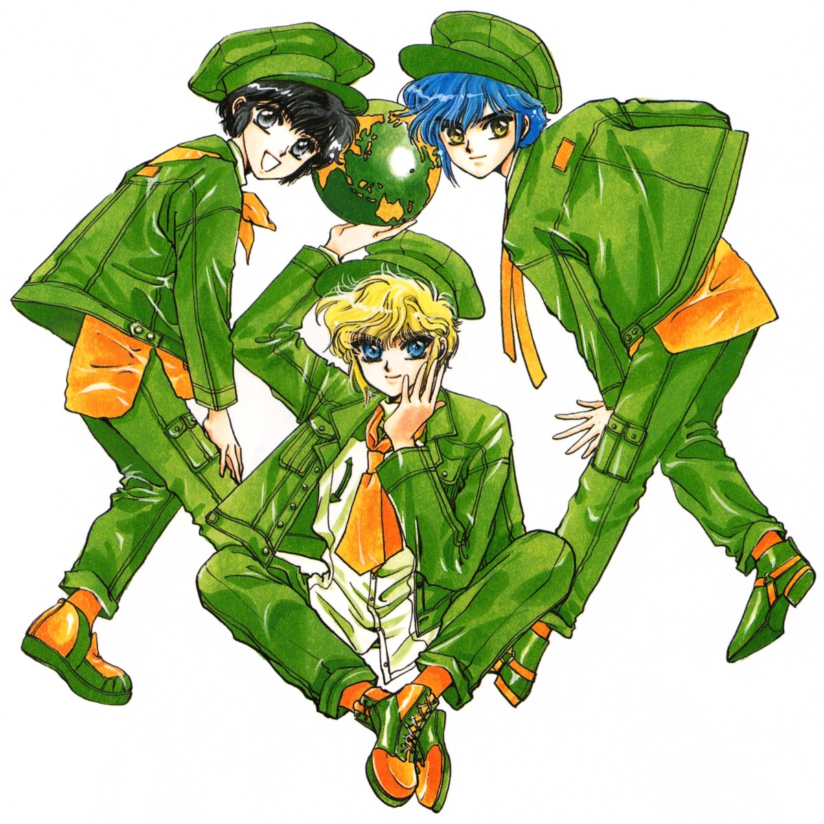 clamp clamp_school_detectives ijuuin_akira imonoyama_nokoru male takamura_suou