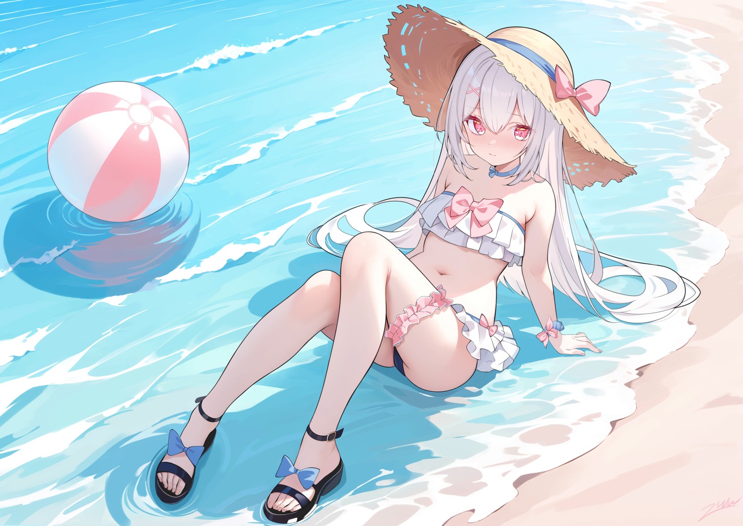 bikini swimsuits wet zuu_(qq770463651)