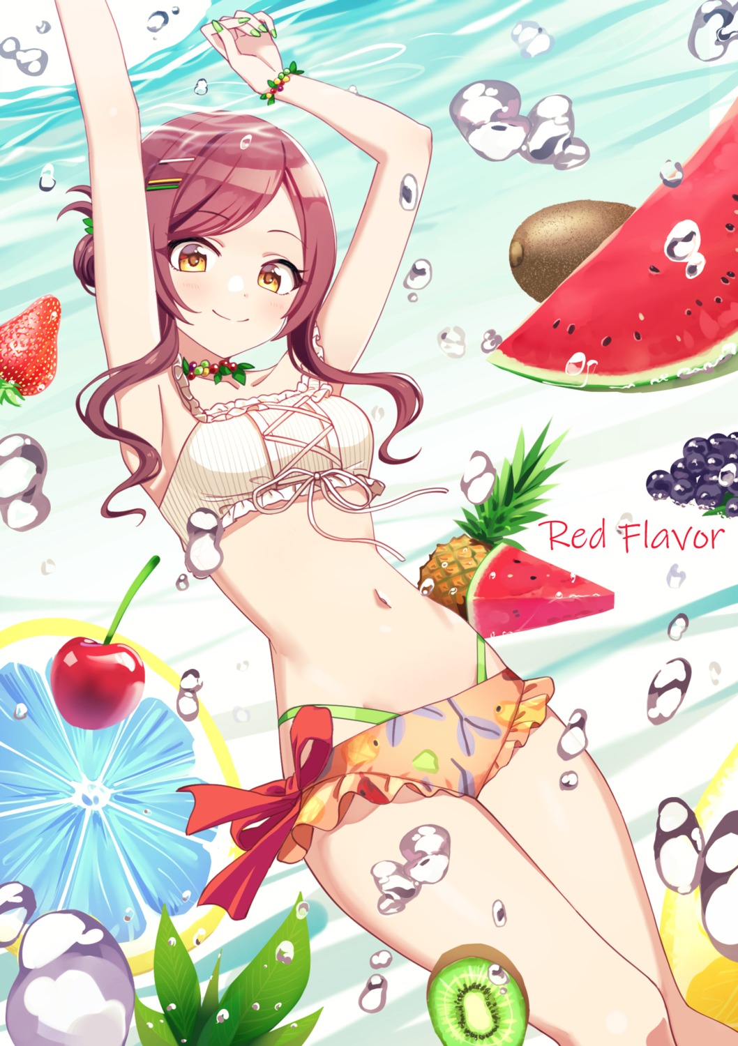 bikini deadnooodles oosaki_amana swimsuits the_idolm@ster the_idolm@ster_shiny_colors