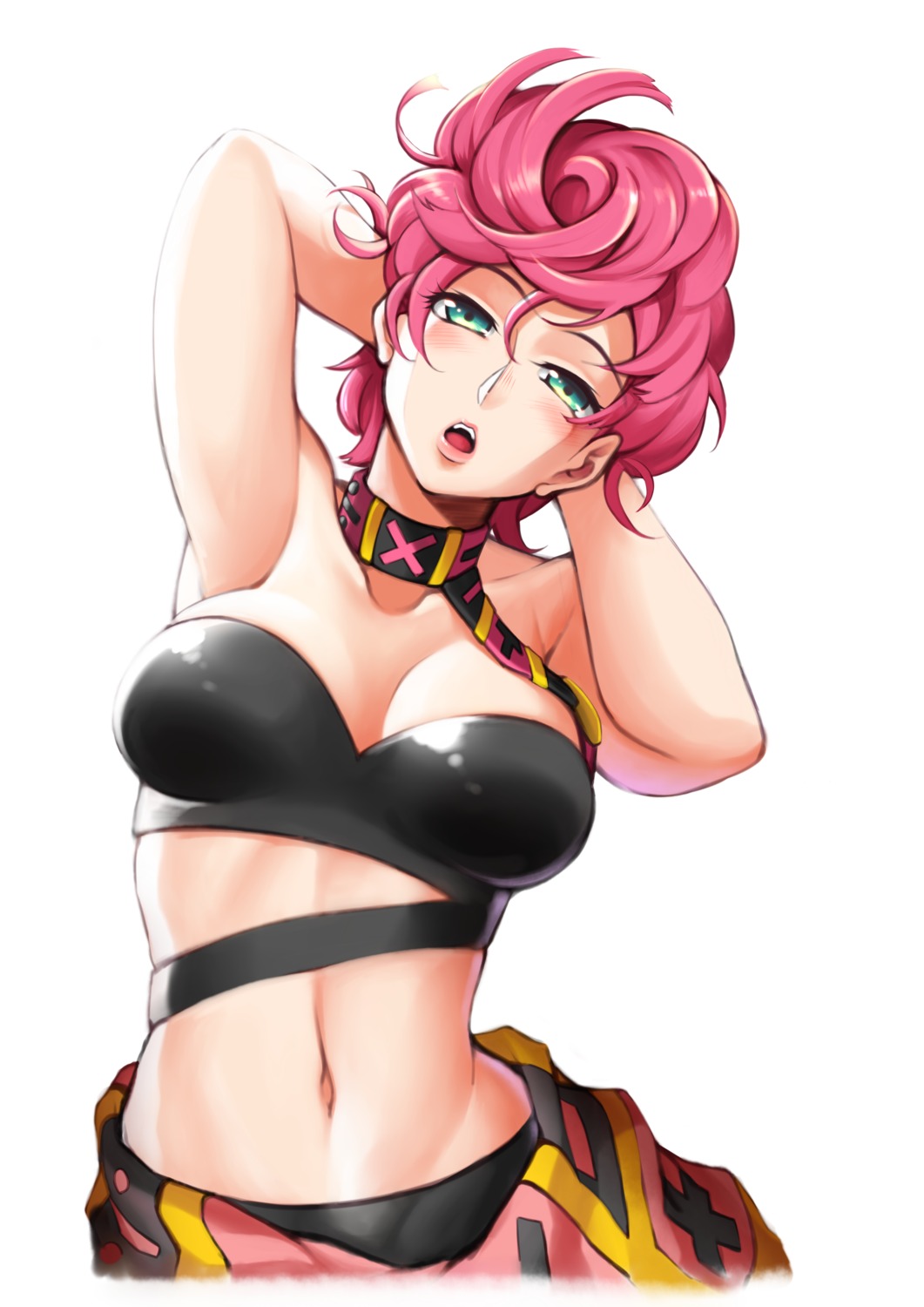 cleavage igawa_ichi jojo's_bizarre_adventure trish_una