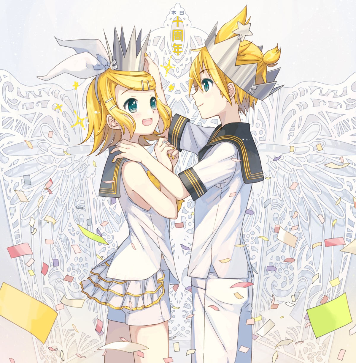 ixima kagamine_len kagamine_rin vocaloid