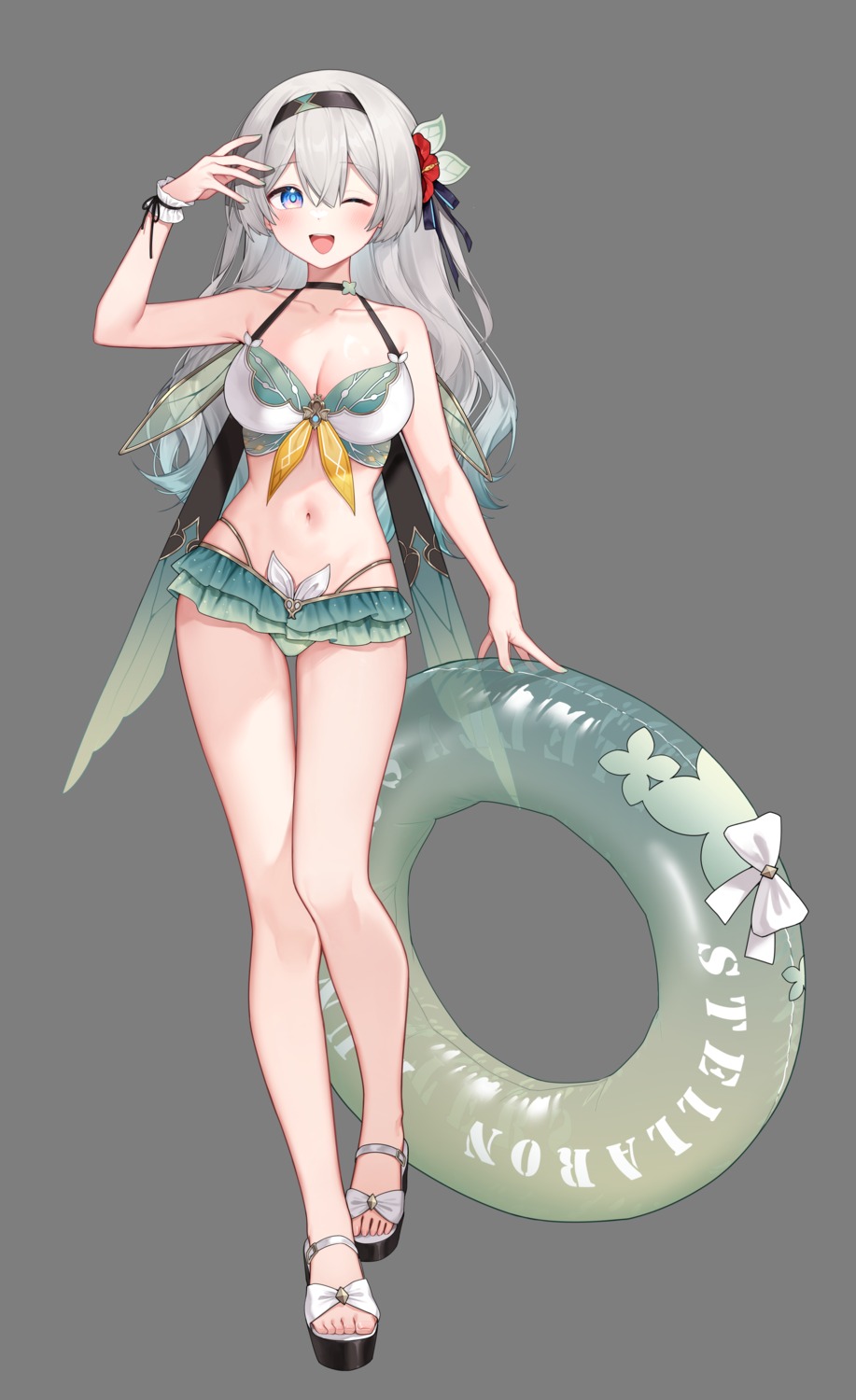 bikini firefly honkai:_star_rail shrimp_cake swimsuits transparent_png