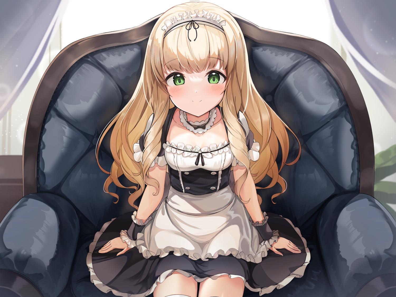 j_young maid thighhighs