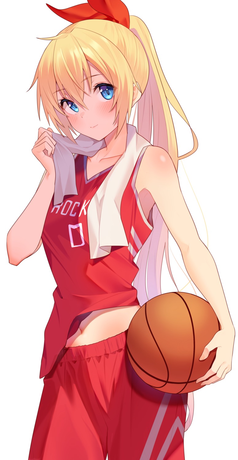 basketball gym_uniform jun_(aousa0328) kirisaki_chitoge nisekoi