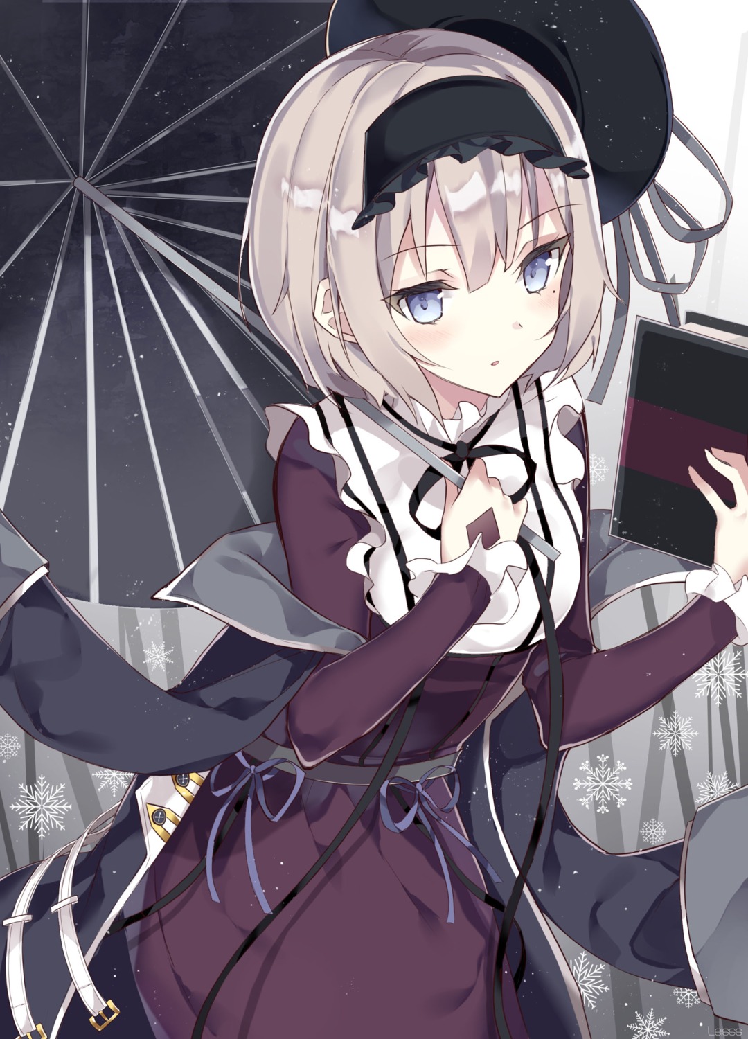 alice_margatroid dress leisss touhou umbrella