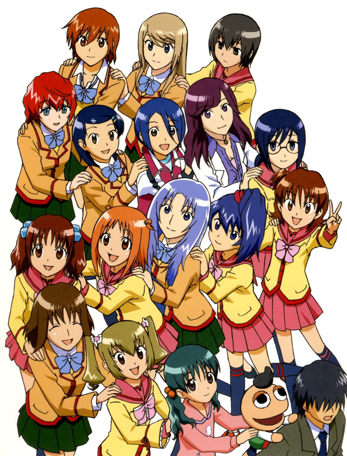 cyndi_manabe ginga_kuon gokujou_seitokai hida_sayuri hisakawa_macchi ichikawa_mayura izumi_kaori jinguuji_kanade katsura_minamo katsura_seina kinjou_nanaho kutsugi_kotoha oome_ayumu pucchan randou_rino seifuku tsunomoto_rein