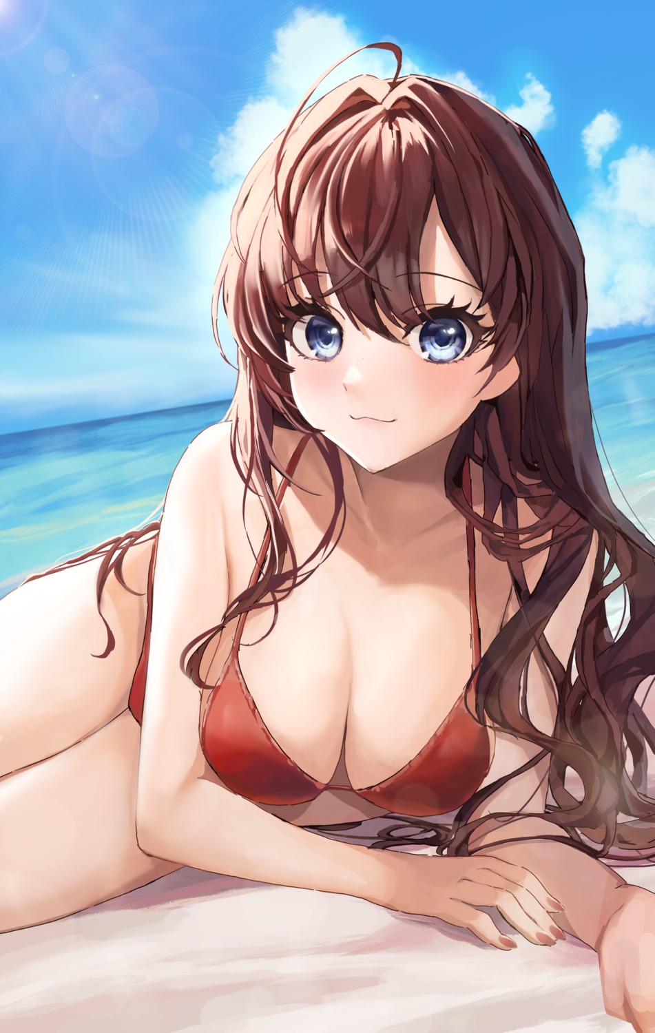 bikini ichinose_shiki kudou_eru swimsuits the_idolm@ster the_idolm@ster_cinderella_girls