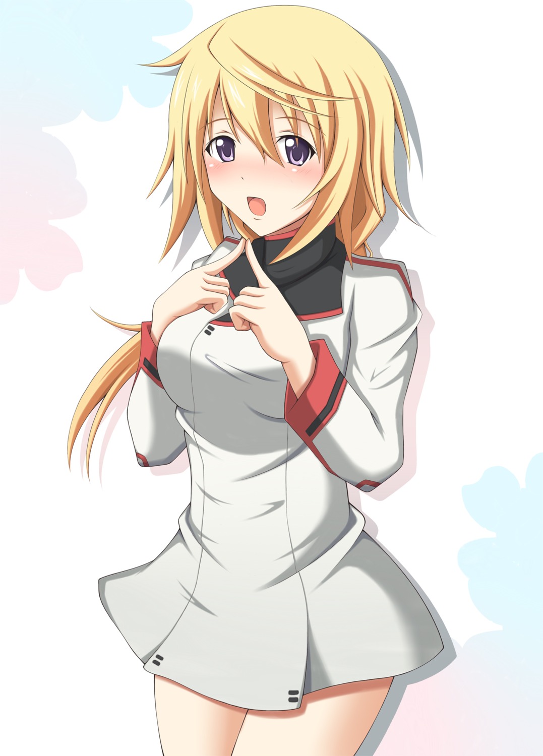 asakura_nagi charlotte_dunois infinite_stratos seifuku