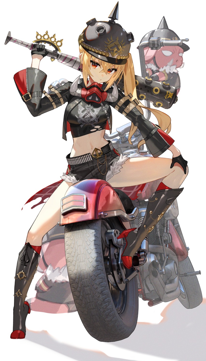 heels luciana_de_montefio scottie torn_clothes weapon zenless_zone_zero