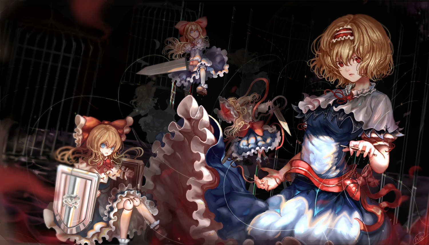 alice_margatroid dress kiyomasa_ren shanghai sword touhou