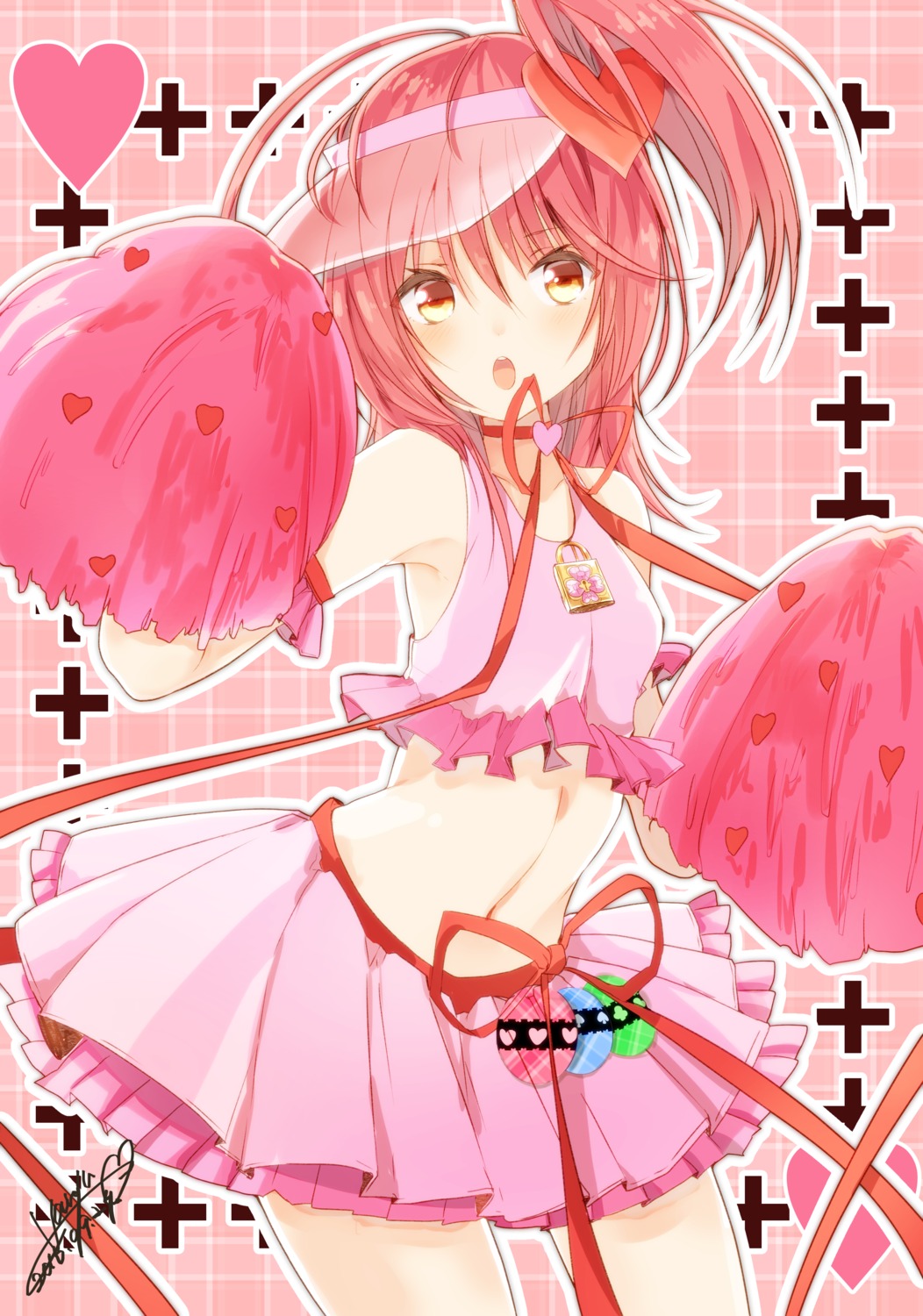 amulet_heart cheerleader hinamori_amu shugo_chara varyu