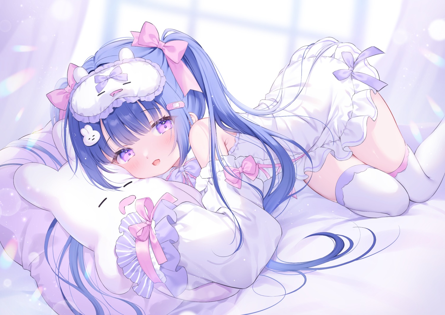 bandaid mukyu pajama thighhighs