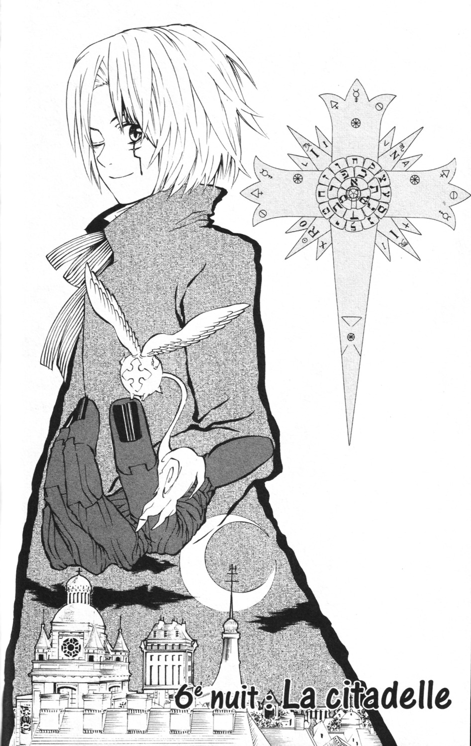 allen_walker d.gray-man hoshino_katsura male monochrome timcanpy