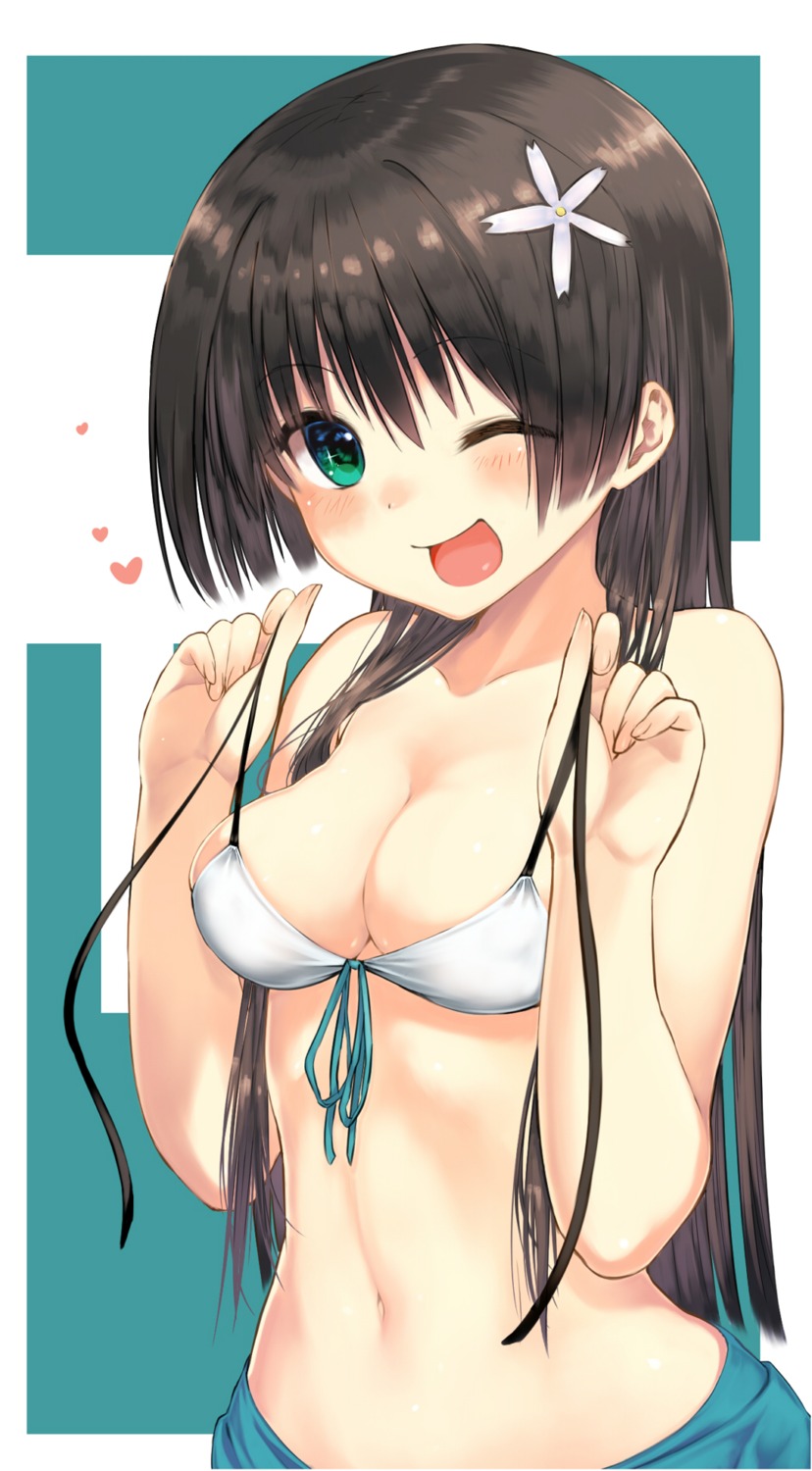 bikini cleavage kawakami_masaki saten_ruiko swimsuits toaru_kagaku_no_railgun toaru_majutsu_no_index