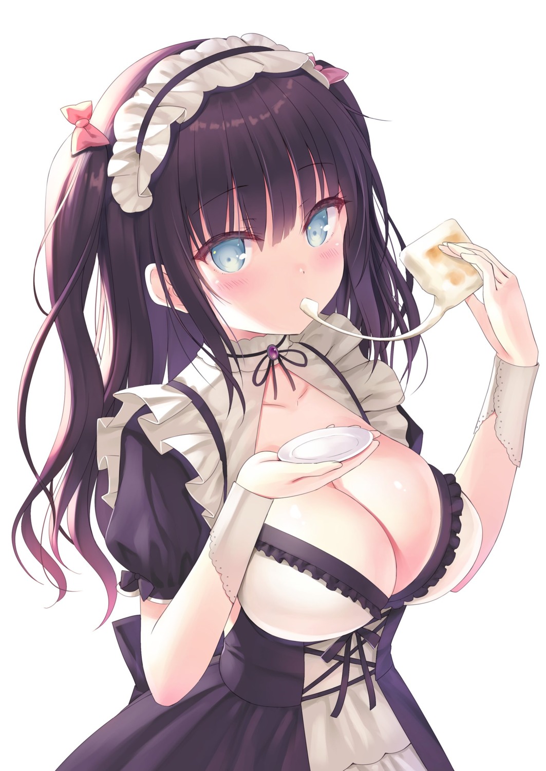 cleavage maid na-ga