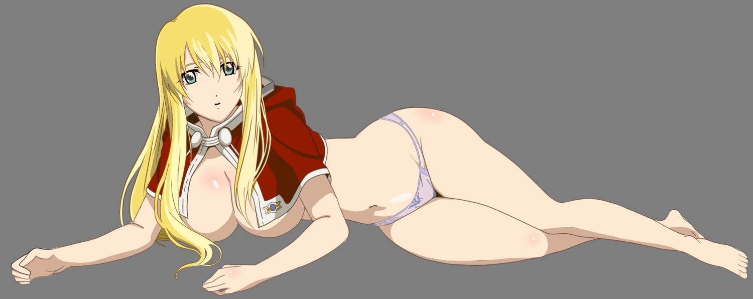 broken_blade cleavage no_bra norita_takumo pantsu sigyn_erster transparent_png vector_trace