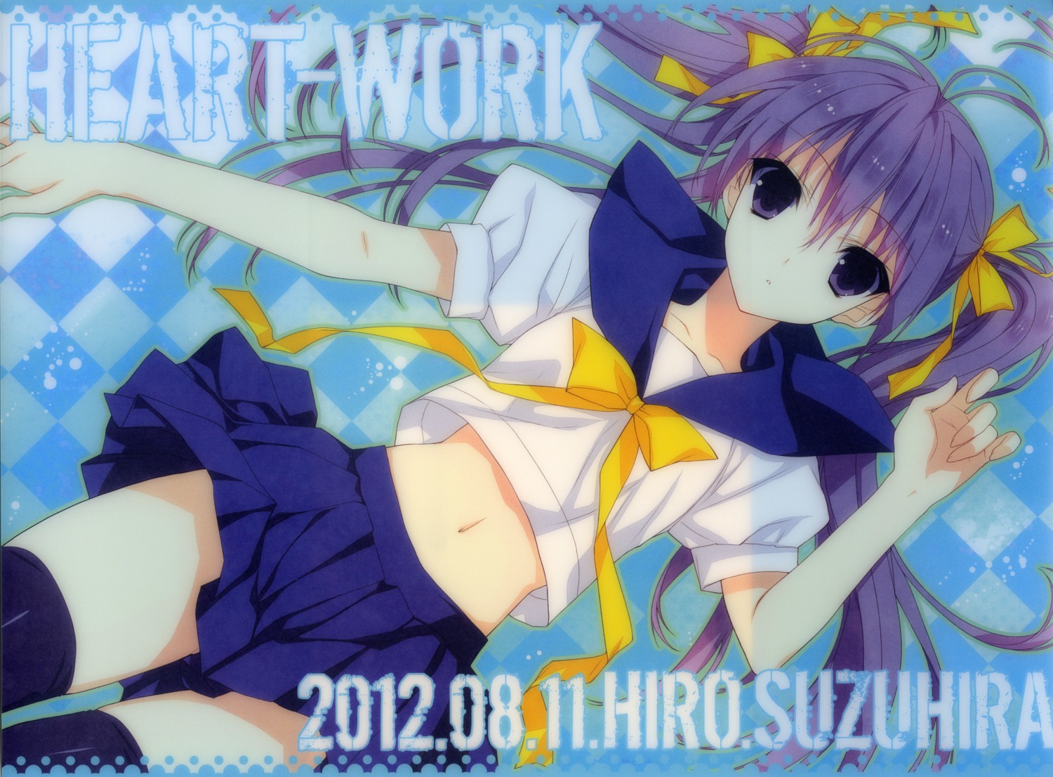 heart-work seifuku suzuhira_hiro thighhighs