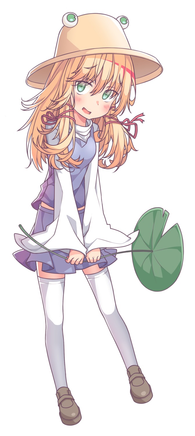 hop3 moriya_suwako thighhighs touhou