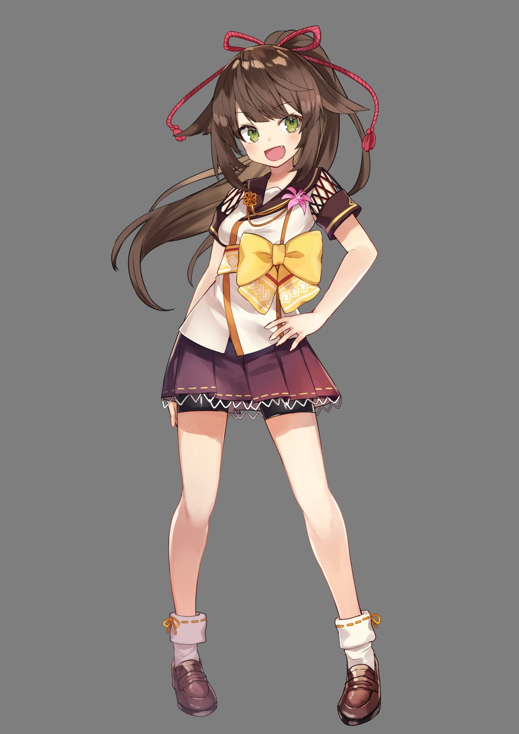 asamushi_yuuna bike_shorts onsen_musume shugao transparent_png