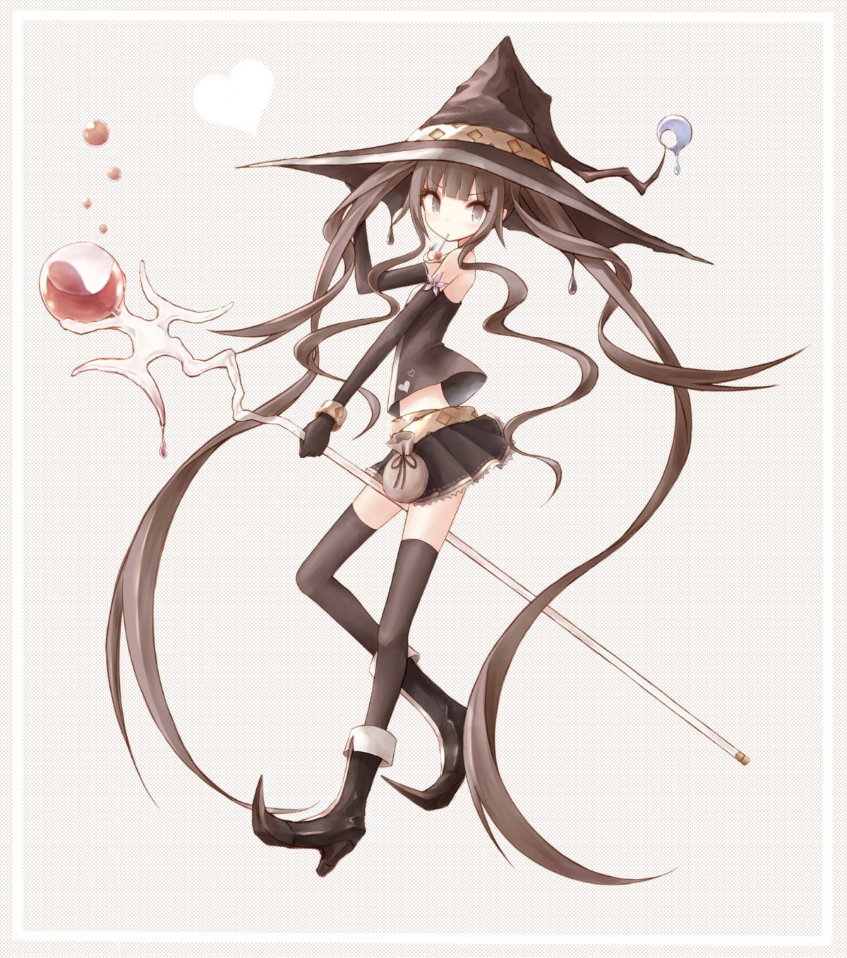 cre7 thighhighs witch