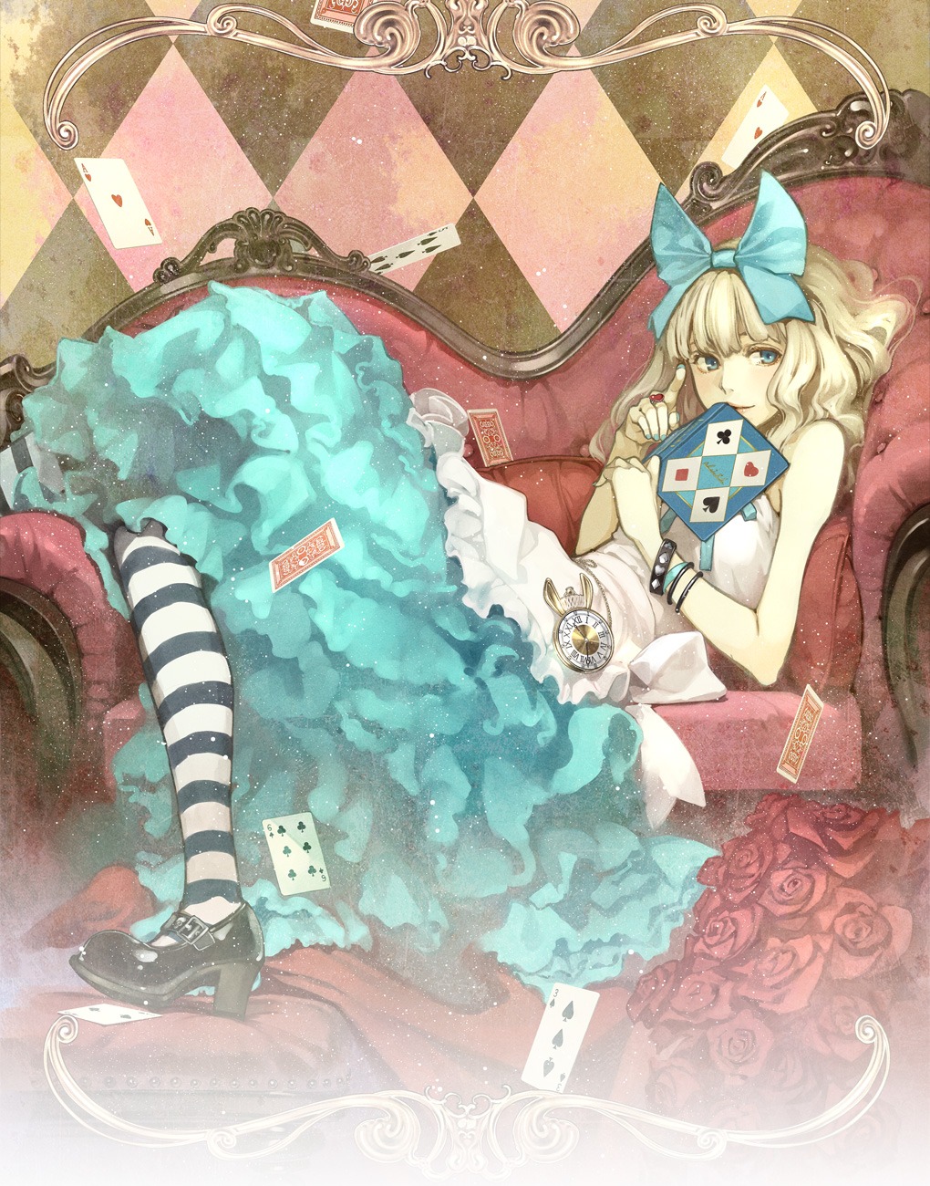 alice alice_in_wonderland hidari