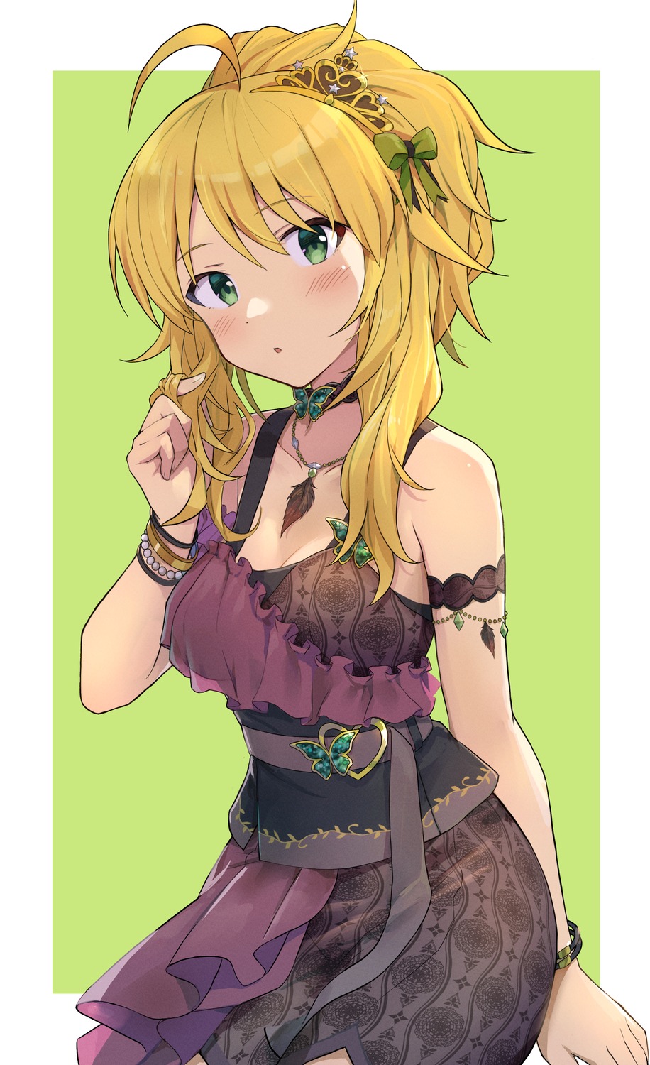 dress hoshii_miki shuucream_(syuichi) the_idolm@ster