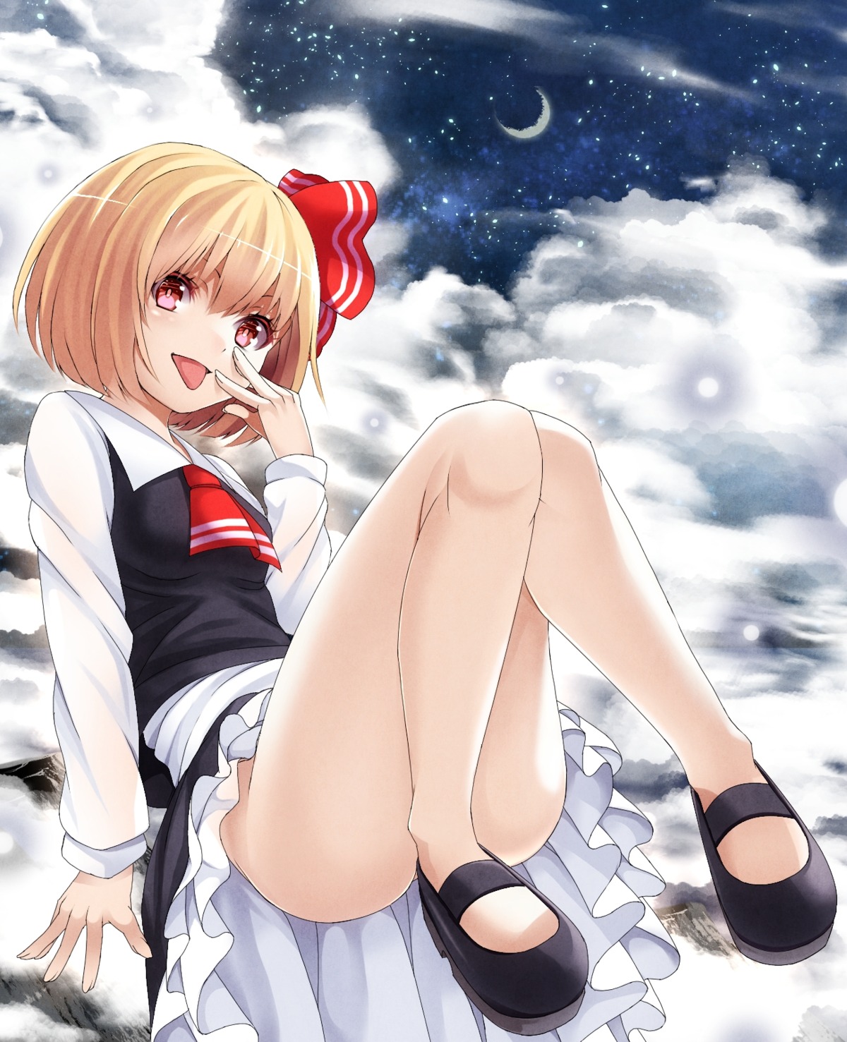 loli mikoma_sanagi nopan rumia touhou