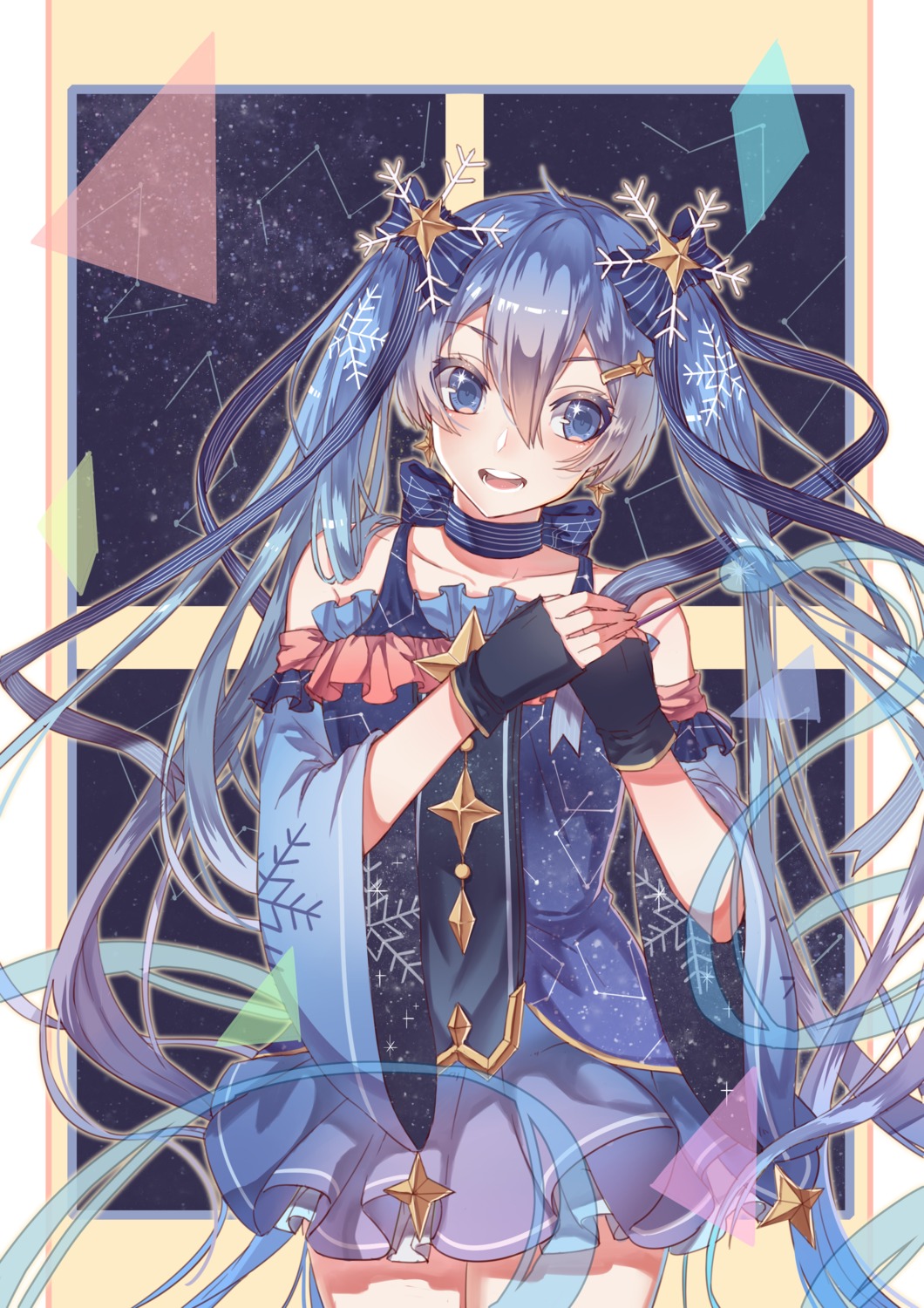 dress hatsune_miku sora_(zwz030) vocaloid yuki_miku