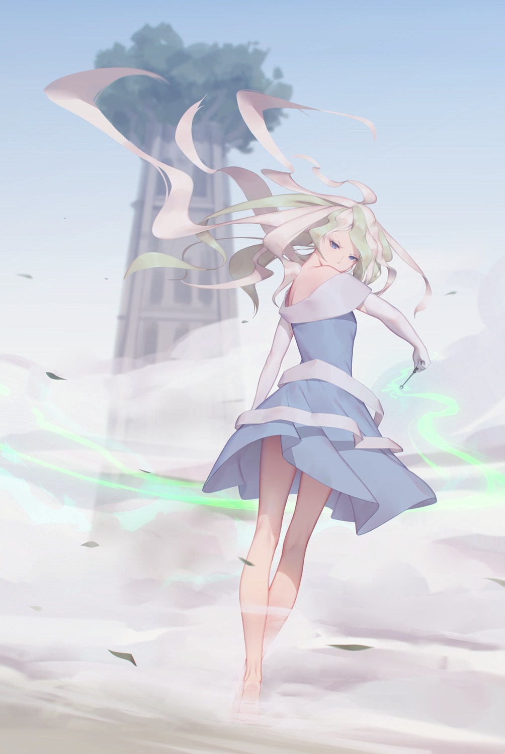 diana_cavendish dress little_witch_academia maredoro weapon