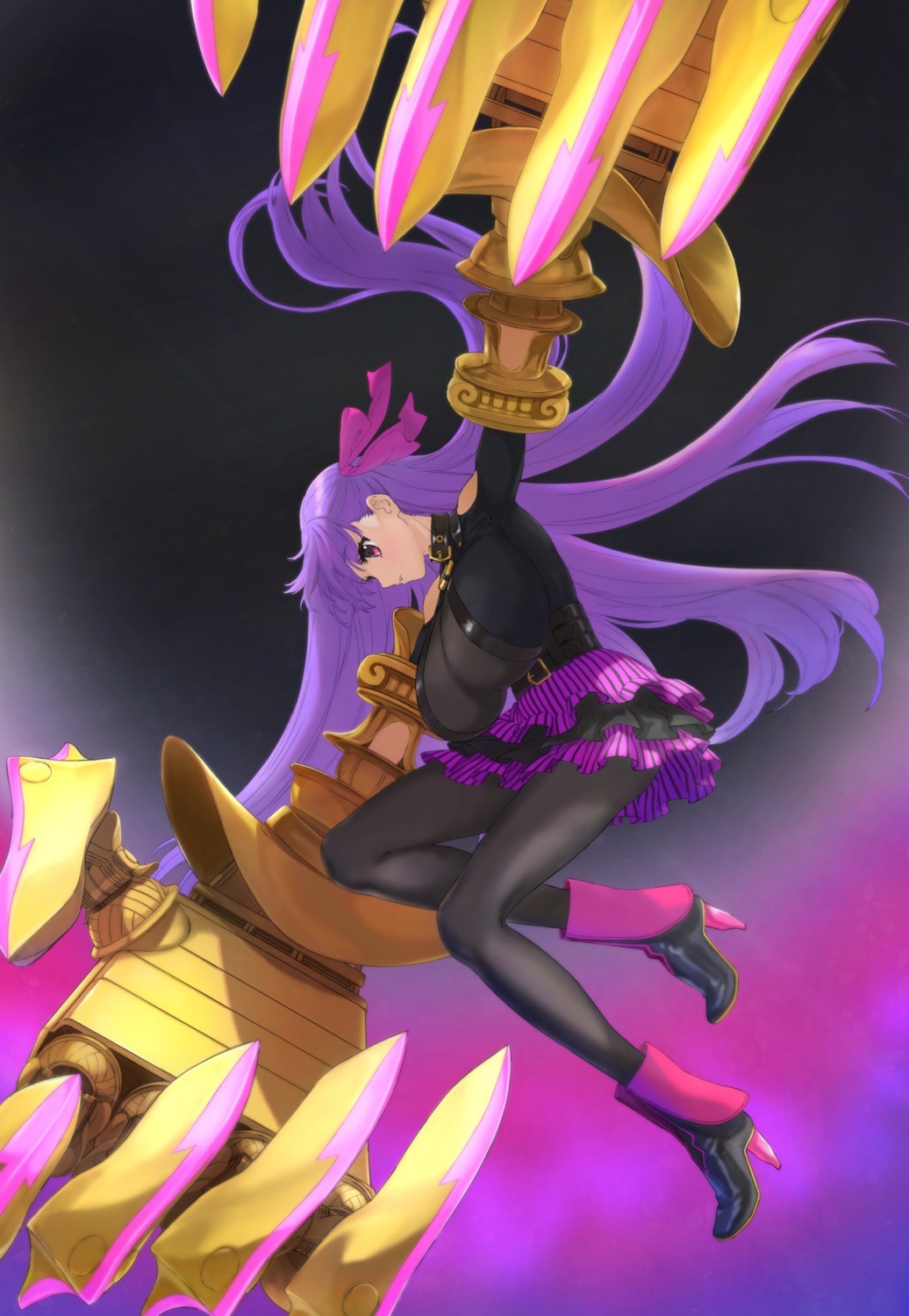 armor fate/extra fate/extra_ccc fate/grand_order fate/stay_night heels pantyhose passion_lip tuchinokoeffect weapon