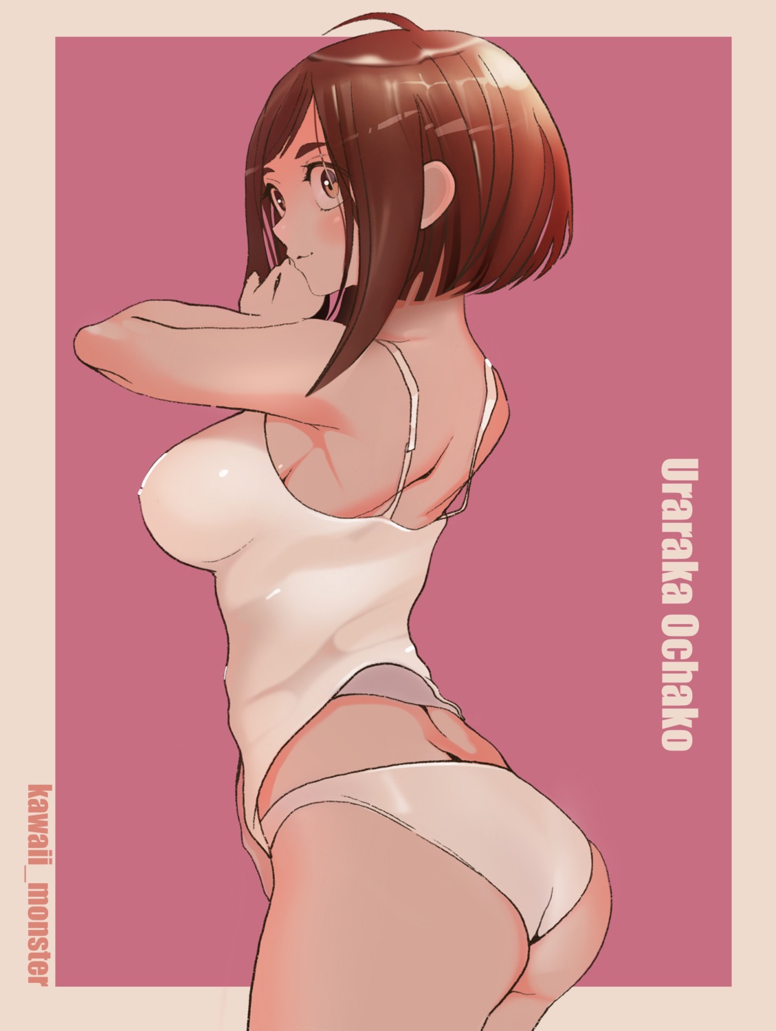 ass boku_no_hero_academia lingerie pantsu tagme uraraka_ochako