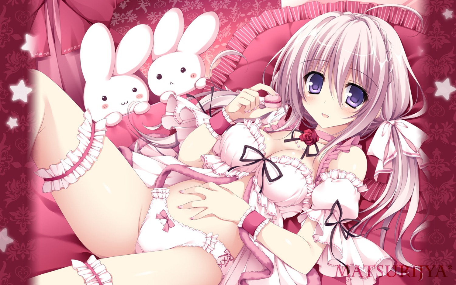 garter lingerie nanaroba_hana pantsu wallpaper