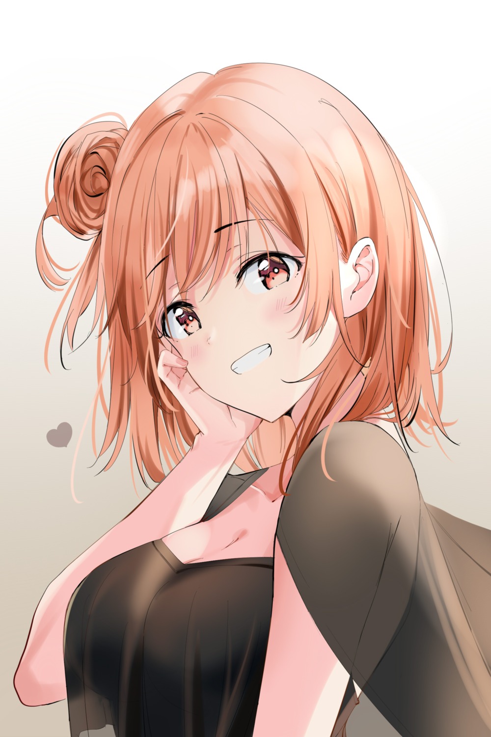 cleavage nonbire see_through yahari_ore_no_seishun_lovecome_wa_machigatteiru. yuigahama_yui