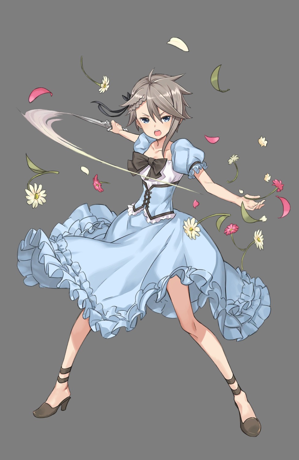 ange_(princess_principal) dress heels princess_principal tagme transparent_png weapon