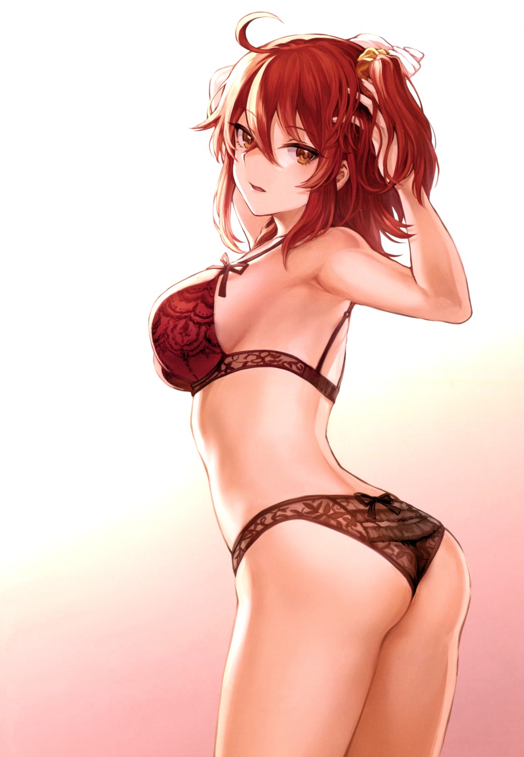 ass bra fate/grand_order fujimaru_ritsuka_(female) mashu_(003) pantsu