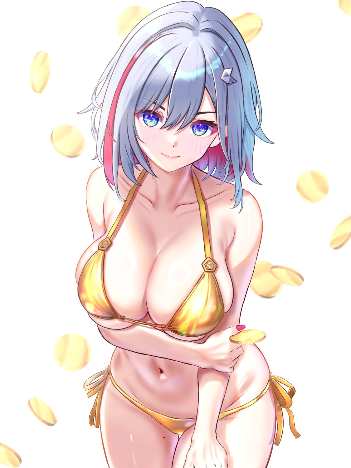 bikini honkai:_star_rail swimsuits topaz zea_(zeamilky)