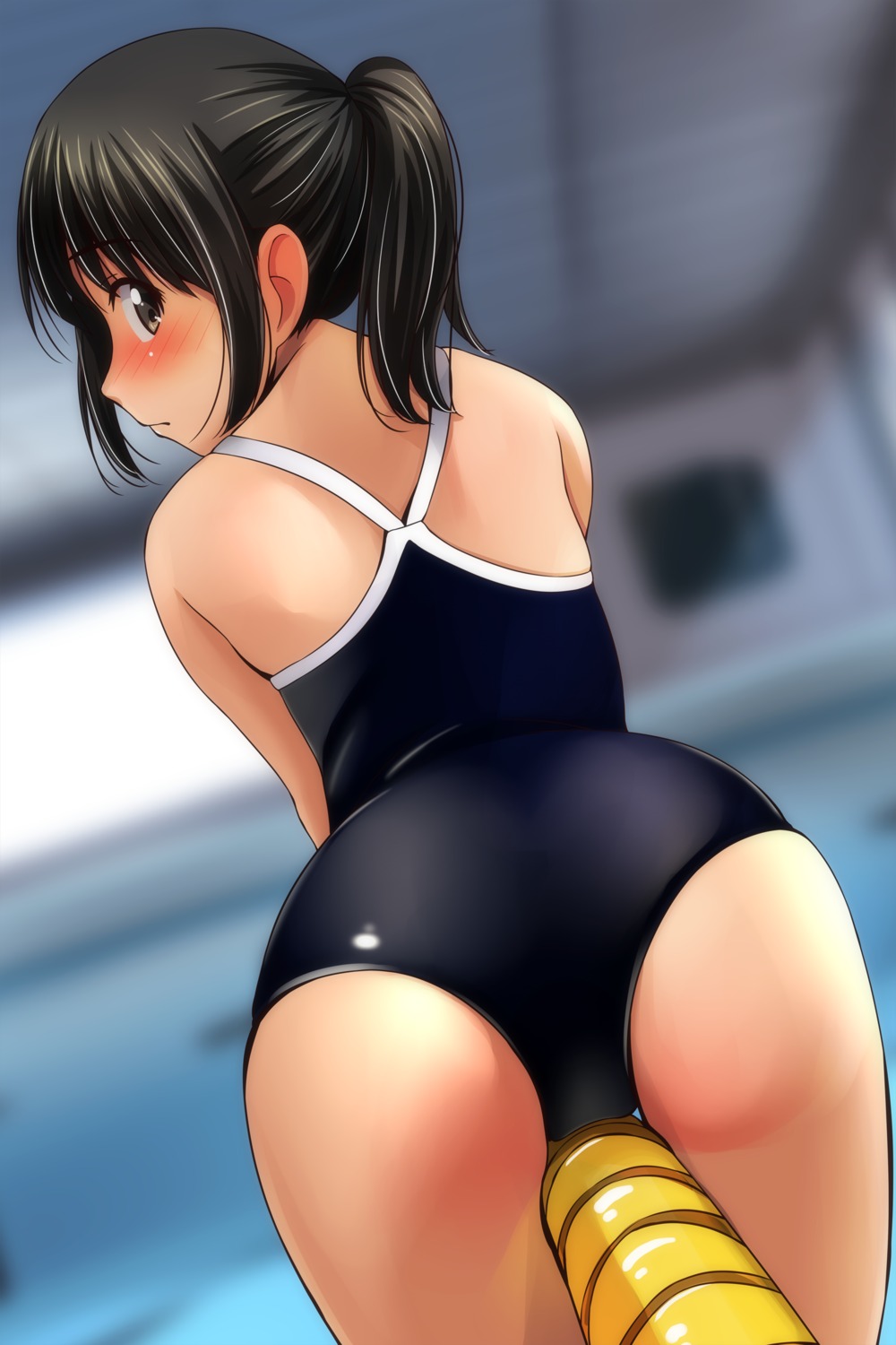 ass loli matsunaga_kouyou school_swimsuit swimsuits