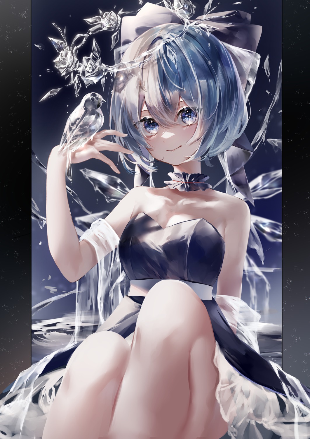 cirno dress touhou yukia_(yukia_777)