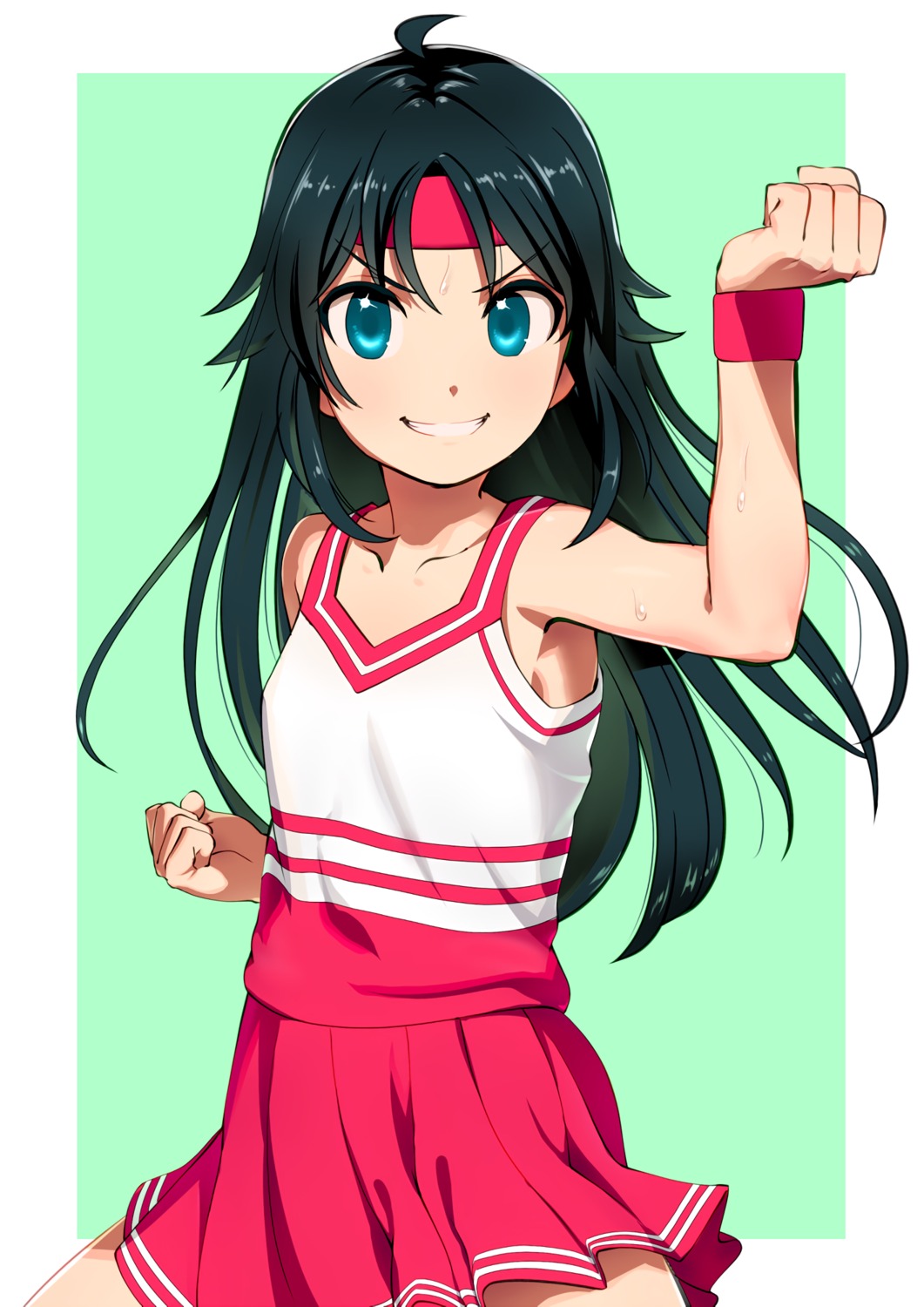 cheerleader nanjou_hikaru pettan_p the_idolm@ster the_idolm@ster_cinderella_girls