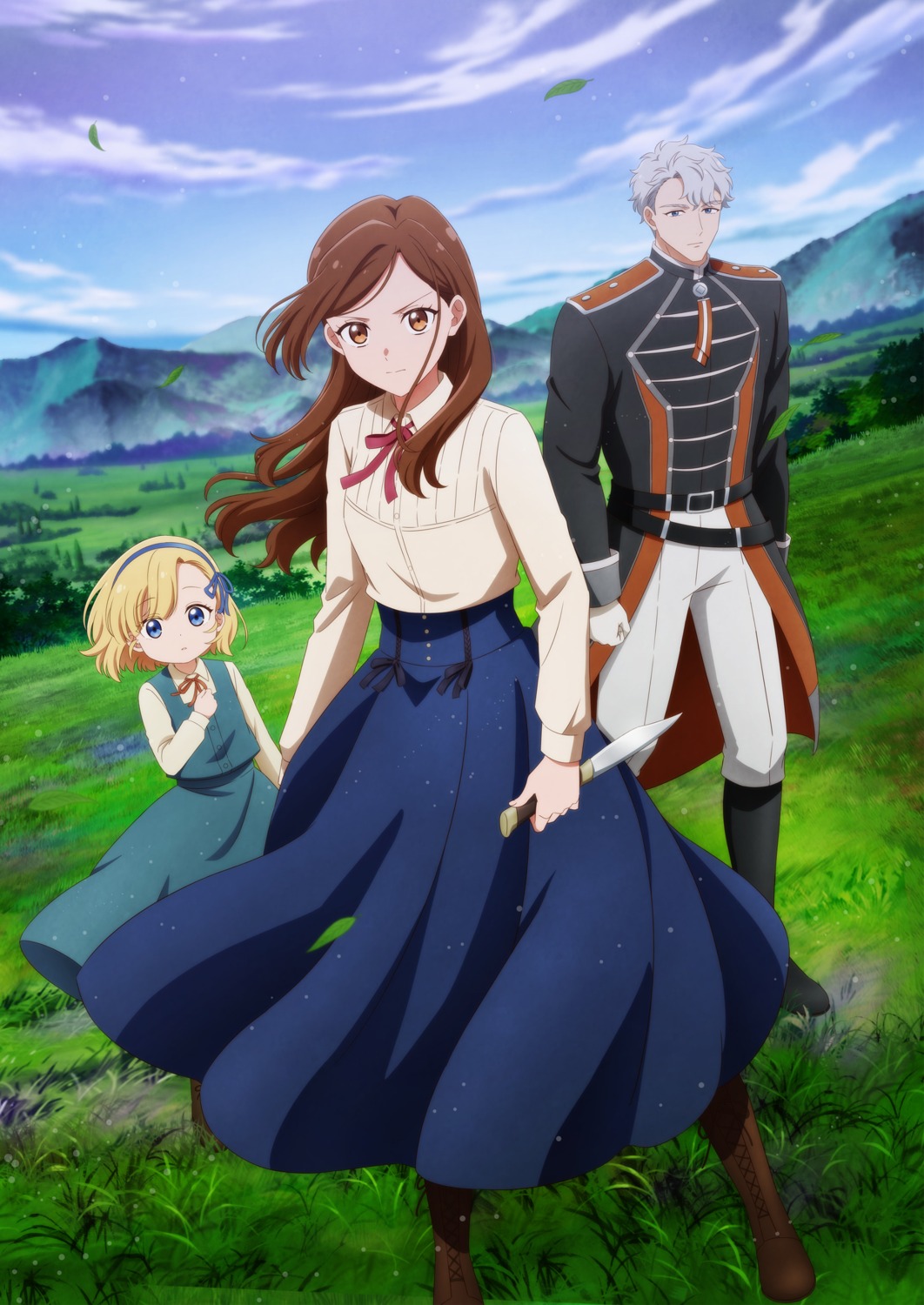 dress jeffrey_asher nonna_(tefuda_ga_oome_no_victoria) skirt_lift tagme tefuda_ga_oome_no_victoria uniform victoria_sellers weapon
