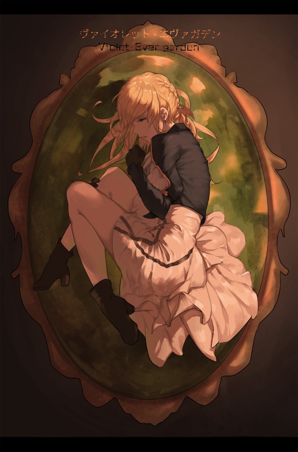 dress heels violet_evergarden violet_evergarden_(character)