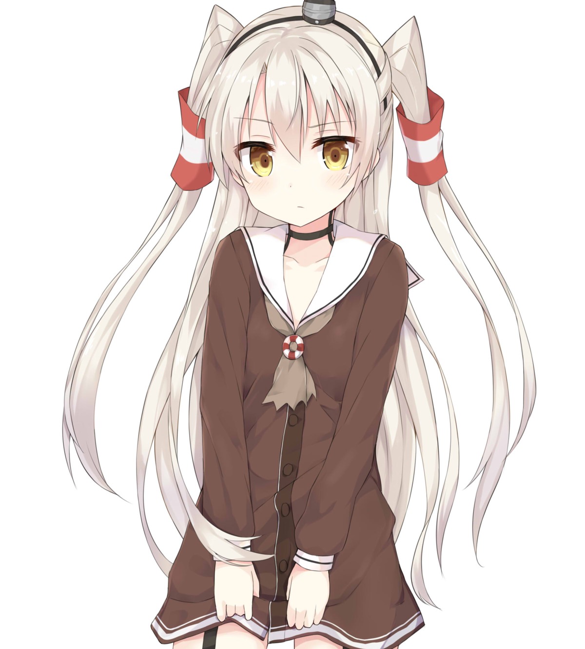 amatsukaze_(kancolle) huwari_(dnwls3010) kantai_collection seifuku