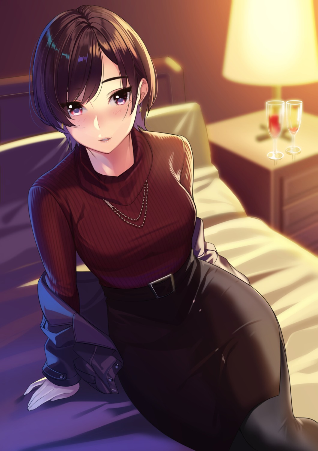 kagematsuri pantyhose sweater